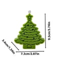 thumbnail image 2 of Vela aromática para árbol de Navidad Fiudx regalo complementario juego de decoración para el hogar, 2 of 3