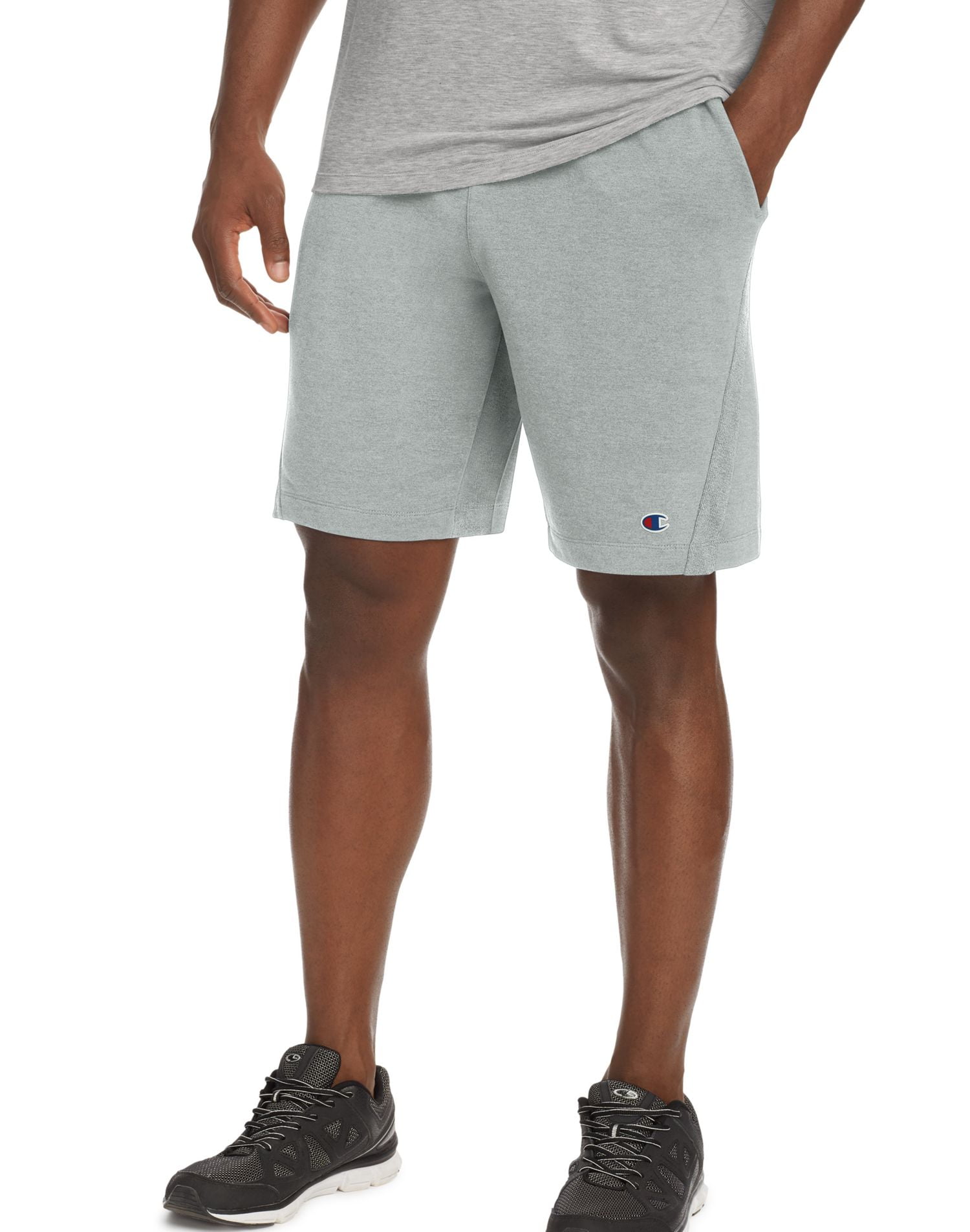 Champion Champion Mens Gym Issue Shorts, XXL, Oxford Grey