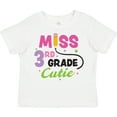 thumbnail image 3 of Inktastic Miss 3rd Grade Cutie with Pencil and Stars Girls Toddler T-Shirt, 3 of 5