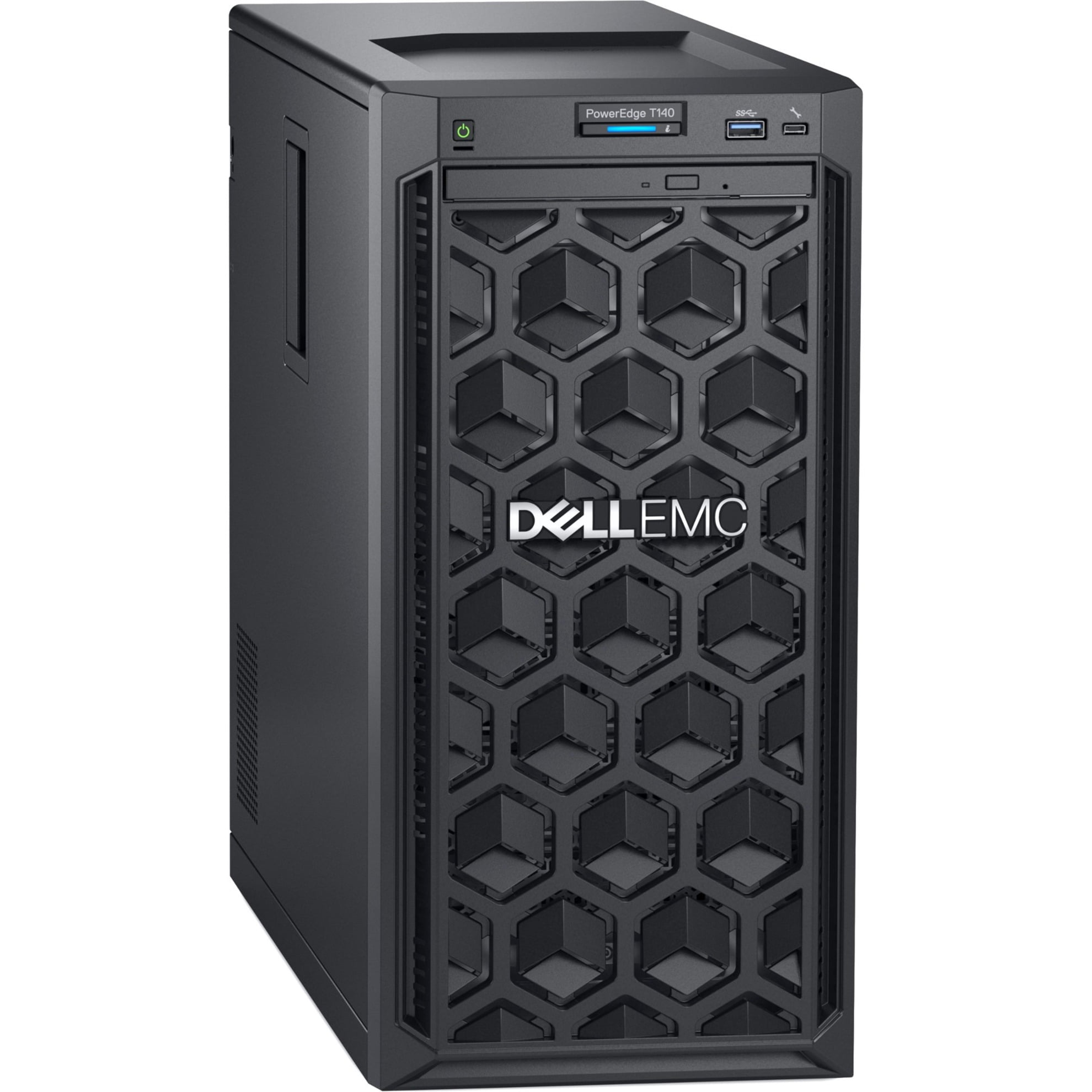 Dell EMC PowerEdge T140 Minitower Server, 1 x Intel Xeon E2124 3.30