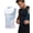 White, variant on Men’s Compression Tank Top, High-Stretch Body Shaper Vest with Tummy Support, Breathable Moisture-Wicking Undershirt for Gym & Daily Wear