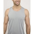 thumbnail image 3 of Real Essentials 5 Pack: Dry-Fit Muscle Tank Tops Sleeveless Shirts Workout Tees Athletic Running Tees (Big & Tall Available), 3 of 6
