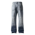 thumbnail image 4 of lmcalzta Mens Jeans Relaxed Straight Jeans Denim Pants Casual Trousers Streetwear(S-5XL), 4 of 9