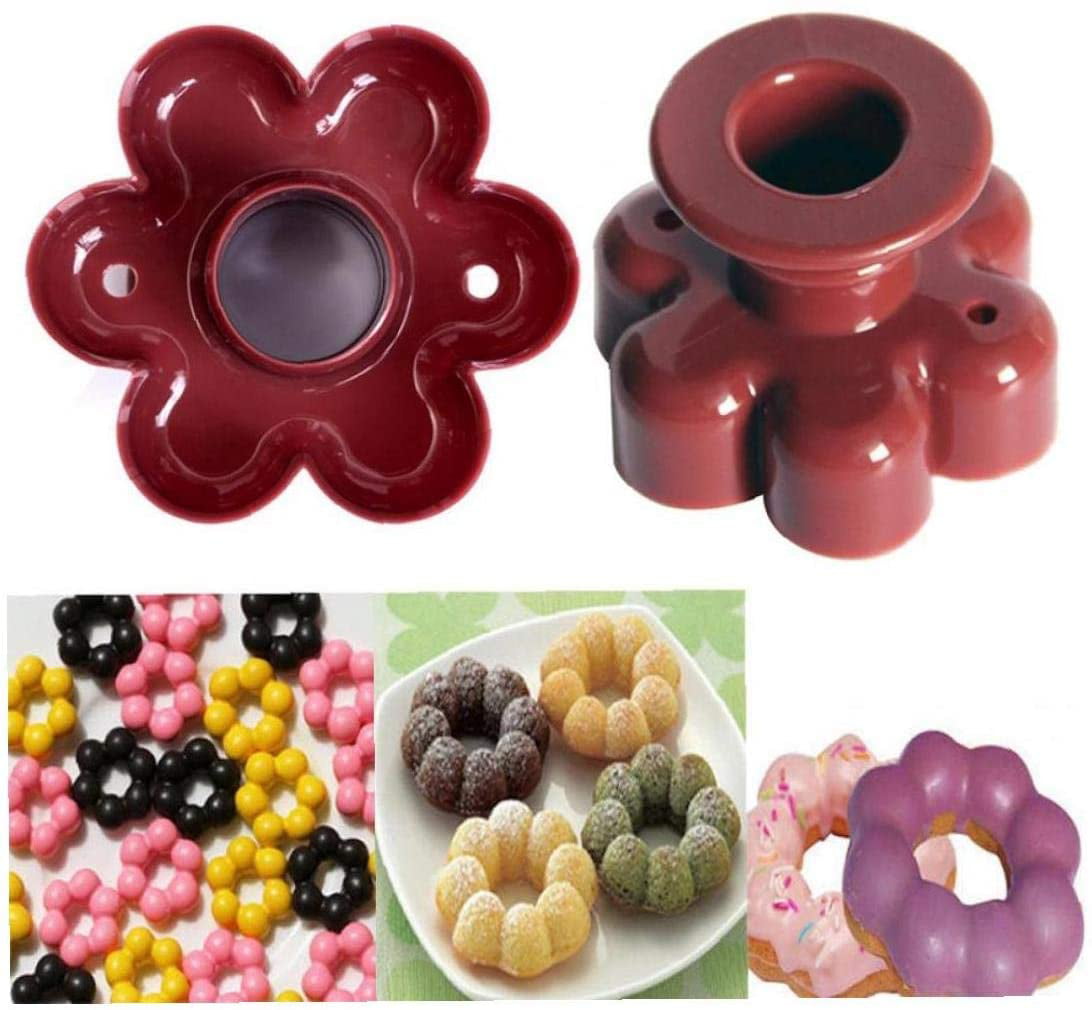 NBSXR Premium Quality Plastic Donut Maker DIY Mold Kitchen Pastry Making Bake Ware Dining Accessories Great for Cakes Donut Mold Kitchen Gadgets