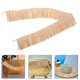 thumbnail image 4 of ColoMX Falda de paja con flecos de rafia: paja de rafia natural hecha a mano para accesorios de bricolaje, decoraciones para fiestas hawaianas y proyectos de manualidades creativos., 4 of 7