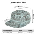 thumbnail image 6 of Sigee Pirate Adventure Map Print Men Women Fashion Baseball Cap,Unisex-Adults,Classic Adjustable Plain Hat, 6 of 9