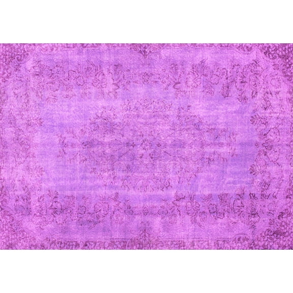 Ahgly Company Indoor Rectangle Persian Pink Bohemian Area Rugs, 5' x 7'