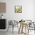 thumbnail image 2 of Stupell Industries Organic Vegetable Harvest Food & Beverage Painting Brown Floater Framed Canvas Art Print Wall Art, 18 x 18, 2 of 9