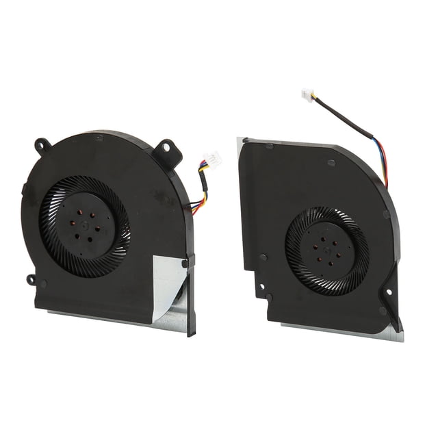 Laptop Cooling Fan Replacement, 4 Pin Gaming CPU GPU Cooling Fan DC 12V, for ROG Strix Scar GL504G GL504GS GL504GM GL504GW GL504GV