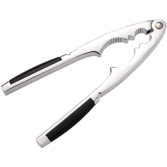 Bekayaa NutCracker Heavy-Duty Walnut Cracker, Shell Opener Tool for Pecans & Seafood with Non-Slip Grip, 1 Pack