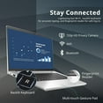 thumbnail image 4 of HP 14" EliteBook 645 G9 Business FHD Laptop, AMD Ryzen 7 PRO 5875U Processor, 64GB RAM, 4TB PCIe SSD, Backlit Keyboard, Fingerprint Reader, Win 11 Pro, Silver, Hotface 32GB USB Card, 4 of 8