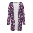 thumbnail image 4 of LOVZFMLL Cardigan pour Femmes Mode Halloween Imprimé Chemise Décontractée à Manches Longues Cardigan, 4 of 5