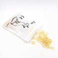 thumbnail image 2 of Fuioda 10 Bags 100Pcs/Bag Orthodontic Ligation O-Ring Rubber Band Elastics Traction Rings (1-4, 5.0OZ), 2 of 3