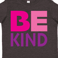 thumbnail image 4 of Inktastic Be Kind Logo in Pink and Purple Boys or Girls Toddler T-Shirt, 4 of 5