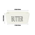 thumbnail image 3 of Up to 65 off!Yyuenw Butter Dish with Lid, Large Butter Dish for Countertop,Ceramic Butter Keeper Container with Knife and High-Quality Silicone Sealing Butter Dish for Home Decor Good Kitchen Gift, 3 of 5
