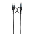 thumbnail image 5 of Combo Travel 3 En 1 Con Cargador De Pared Internacional 65W + Batería Recargable 20 000 Mah + Cable 4 En 2 De 1.8M marca STF, 5 of 5