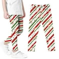 thumbnail image 6 of Colorful Baby Pantyhose for Kids Girl Boy Fall Winter Graphic Happy Festival Christmas Stretchy High Waisted Warm Straight Leg Long Leg Pants Pantyhose Stocking Kid 2025 4 Years, 6 of 8