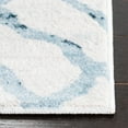 thumbnail image 3 of SAFAVIEH Isabella Trena Trellis Area Rug, Ivory/Turquoise, 9' x 12', 3 of 7