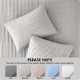 thumbnail image 4 of Mainstays Cotton-Rich T-Shirt Soft Jersey Quilt, Queen/Full, Reversible,Gray, 4 of 8
