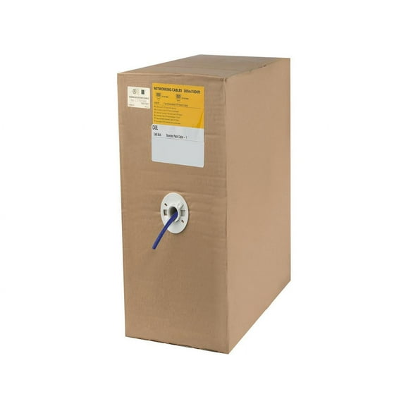 1000FT BULK CAT6 UTP BLUE PATCH CABLE