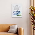 thumbnail image 2 of Christian Canvas Wall Art, Isaiah 43:19 - Framed Mountain Scripture Art, 11x14 Inch, 2 of 5