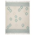 thumbnail image 1 of LR Resources THROW80142SBL4250 Diamond Skies Rectangle Throw Blanket - Sky Blue, 1 of 1