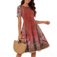 thumbnail image 4 of Fashion A-Line Dress for Women CIENVNSTG Flowy Summer Dress Perfect for Casual Outings or Parties, 4 of 6