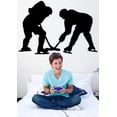 thumbnail image 2 of Wallhogs Hockey Silhouette Cutout Wall Decal, 2 of 2