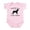 Petal Pink, variant on CafePress - Protected By My Cane Corso Infant Bodysuit - Baby Light Bodysuit, Size Newborn - 24 Months