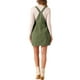 thumbnail image 3 of Vestido de tirantes ajustables para mujer INSPIRE CHIC, vestido de tirantes en línea A, con cremallera lateral invisible, falda casual en verde ejército, 3 of 6