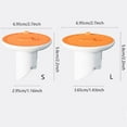 thumbnail image 3 of High Quality Deodorant Pest Control Kitchen Floor Drain Core Whale Magnetic Floor Drain Deodorant WHITE L, 3 of 7