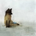 thumbnail image 2 of Roko, Ken 12x12 Gold Ornate Wood Framed with Double Matting Museum Art Print Titled - Friendly Fox, 2 of 4