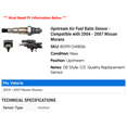 thumbnail image 2 of Upstream Air Fuel Ratio Sensor - Compatible with 2004 - 2007 Nissan Murano 2005 2006, 2 of 2