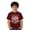 Wine, variant on 250 Anniversary Anniversary Patriotic Print Short Sleeve Casual Summer Tee Kids 4Th of July Shirt Army Green 2-3 Years