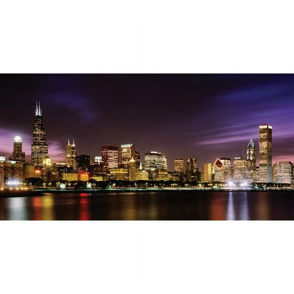 Biggies Wall Mural - Chicago Skyline - Large