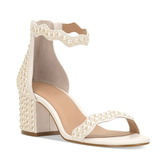 I.N.C. International Concepts Womens Hadwin Embellished Ank Pearl 6M
