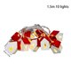 thumbnail image 3 of Christmas Wooden House LED String Light Garland Xmas Tree Hanging Ornament Christmas Decorations for Home New Year Gift Navidad, 3 of 5