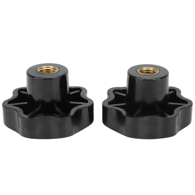 Female Thread Knob,2Pcs Female Thread Clamping Female Thread Clamping Knob Star Shaped Clamping Nuts Exceptional Reliability