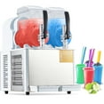 thumbnail image 7 of JustSmart Stainless Steel Commercial Margarita & Slushy Machine - 2 Tanks for Frozen Beverages & Smoothies, Perfect for Supermarkets, Cafes & Bars, 7 of 7