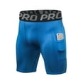 thumbnail image 1 of LANBAOSI Compression Shorts Men with Pocket Underwear for Men Spandex Running Shorts Workout Cool Dry Workout Underwear Size Large, 1 of 6