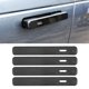 thumbnail image 3 of Adornos de puerta exterior ANGGREK para Landrover EVOQUE 2020 4 Uds. carbono, 3 of 8