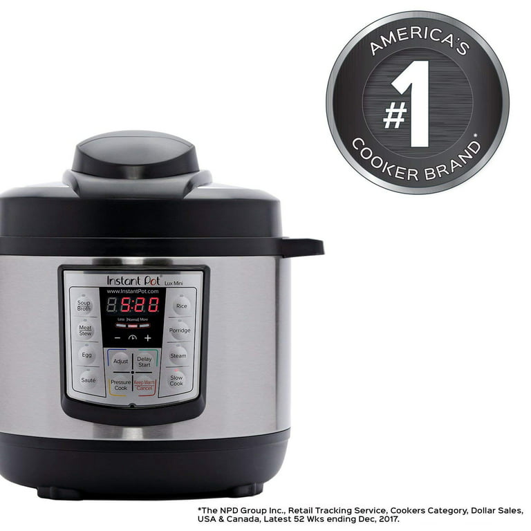 Instant Pot Duo Mini 3 Qt 7-in-1 Multi-Use Programmable Pressure Cooker