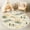 Color 2, variant on Washable Non Slip 6ft Round Rug, Gentle Ducks Walking Peaceful Meadow Soft Watercolor Circle Area Rugs with Tassels Carpet for Nursery Bedroom Living Room Playroom Tent rug Tent Castle