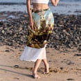 thumbnail image 6 of Easter Stylish Chiffon Women's Beach Summer Dress with Polyester Straps, 6 of 6