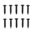 thumbnail image 4 of Tornillos de montaje de sintonizador de clavija de afinación perfecl 200 piezas negros para bajo de guitarra, 4 of 8