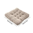 thumbnail image 3 of Corduroy office Chair Cushion Fats Strip Cushion Fall and Winter Cushion Student Cushion Fart Cushion Tatami Cushion Furniture Accessory Fats Strip Cushion Fall and Winter Cushion, 3 of 9