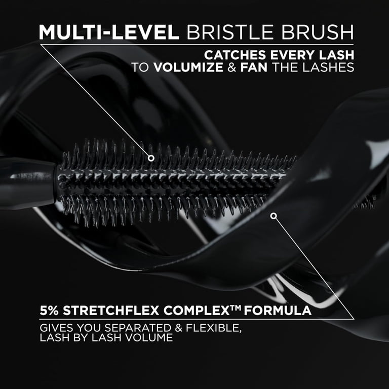 L'Oreal Paris Voluminous Panorama Mascara, All Night Black photo 4