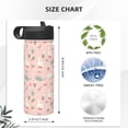 thumbnail image 4 of Rocae Chicken And Goose for 18oz Sports Insulated Kettle Stainless Steel Water Bottle For Running Hiking Cycling Climbing Men Woman'S Sports Water Bottle, 4 of 8