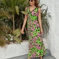 thumbnail image 3 of Leopard Print Pattern Art Sleeveless Dress Women's Summer Suit Dresses for Women 2025 Luxury Party Dress, 3 of 7