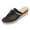 Black, variant on Women Hollow Crochet Knit Closed Toe Espadrille Wedge Slide Mule Sandals Slip On Breathable Footwear For Casual Outdoor Summer Daily Beach Vacation Shopping